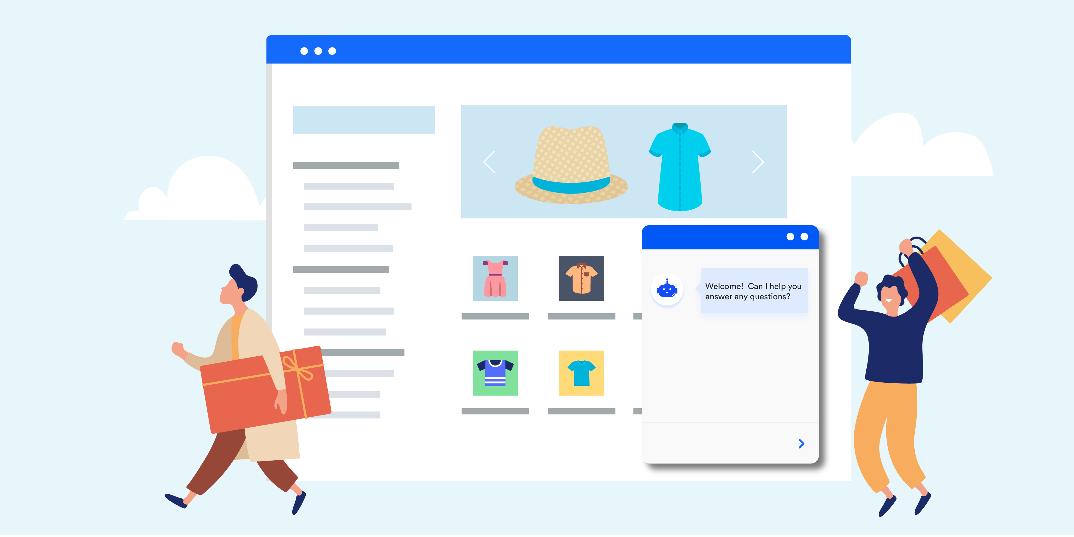 chatbot greetings