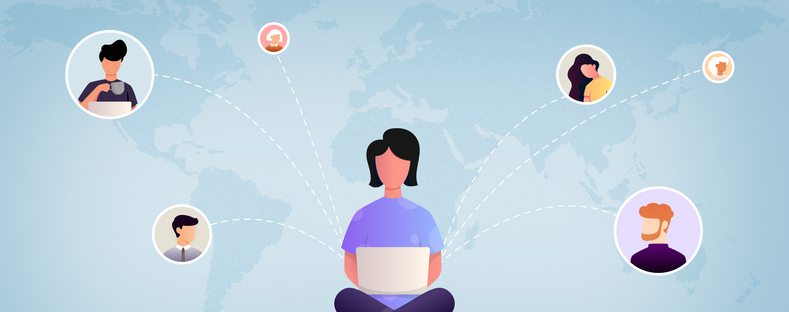 stay connected with the customers amidst social distancing
